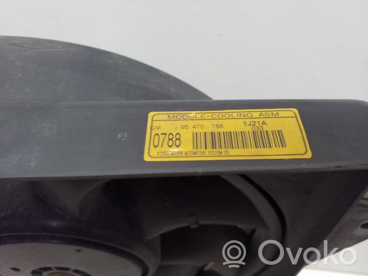 Opel Antara Radiator cooling fan shroud F00S3D2021