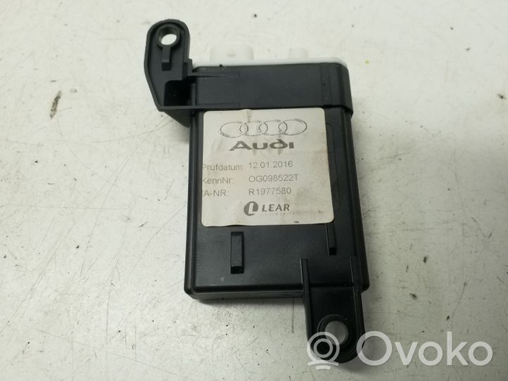 Audi A6 S6 C7 4G Modulo di controllo sedile 5C6959339B