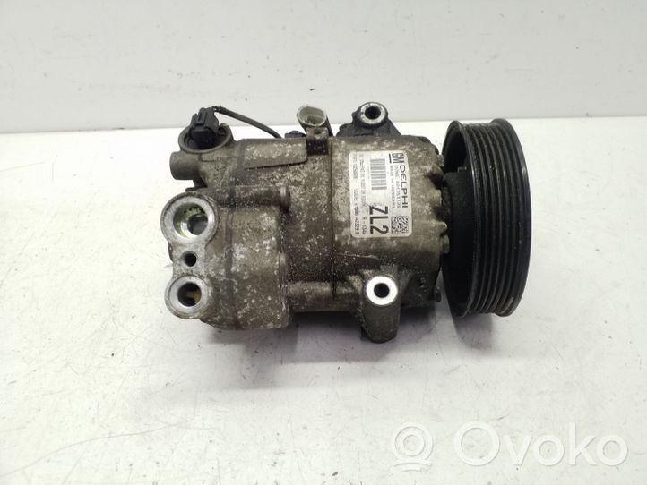 Opel Meriva B Ilmastointilaitteen kompressorin pumppu (A/C) 13250608