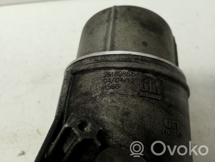 Opel Antara Supporto di montaggio del filtro dell’olio 