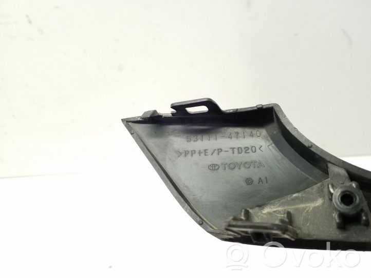 Toyota Prius Prime Apdailinė priekinio bamperio juosta 5311147140