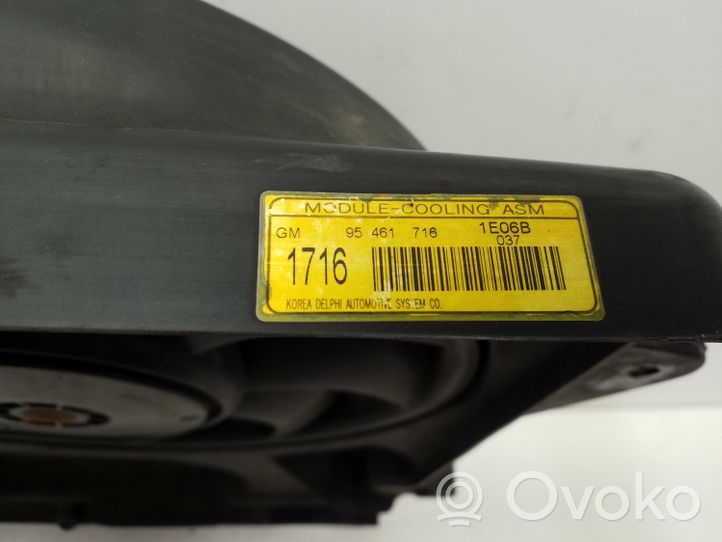 Chevrolet Captiva Radiator cooling fan shroud 95461716