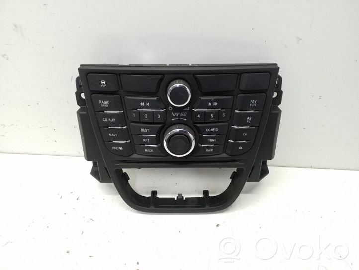 Opel Meriva B Console centrale, commande de multimédia l'unité principale 13362774