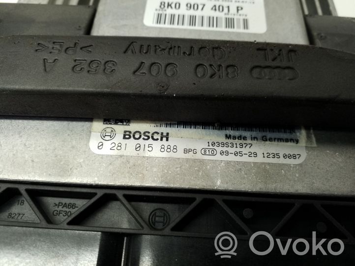 Audi A4 S4 B8 8K Sterownik / Moduł ECU 8K0907401P