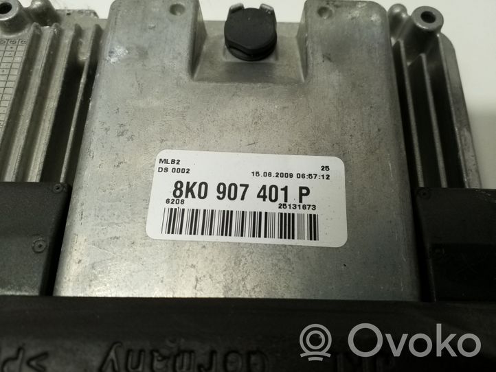 Audi A4 S4 B8 8K Moottorin ohjainlaite/moduuli 8K0907401P