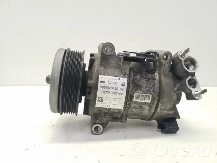 Opel Grandland X Compressore aria condizionata (A/C) (pompa) 982752918002