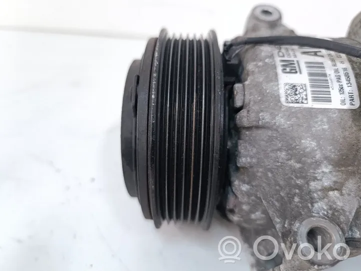 Opel Zafira C Air conditioning (A/C) compressor (pump) 13450516