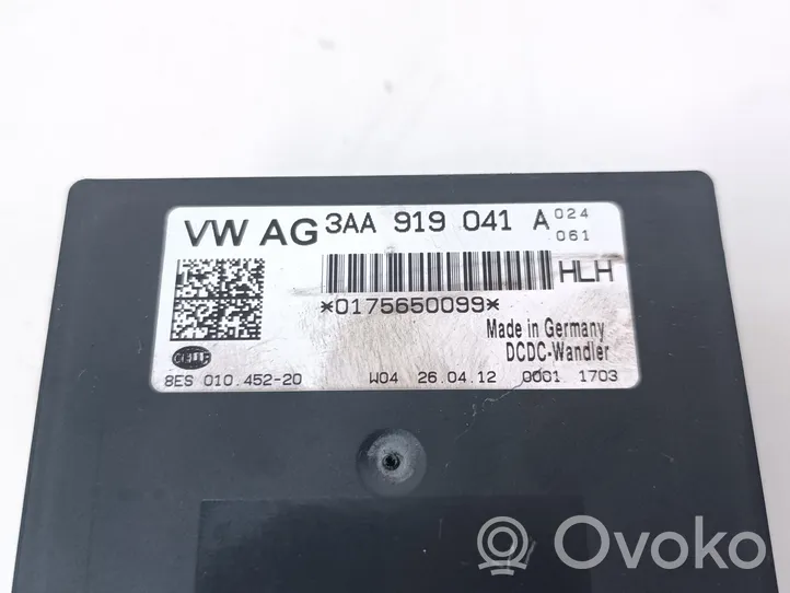 Volkswagen Tiguan Voltage converter/converter module 3AA919041A