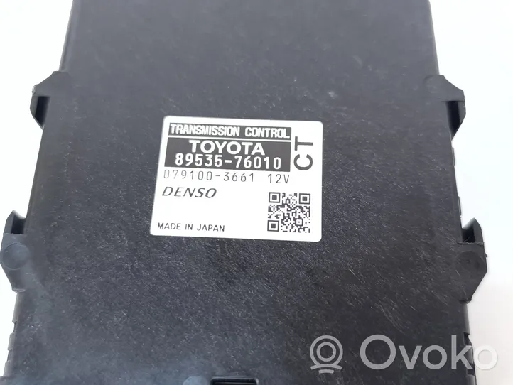 Toyota Prius+ (ZVW40) Module de contrôle de boîte de vitesses ECU 8953576010