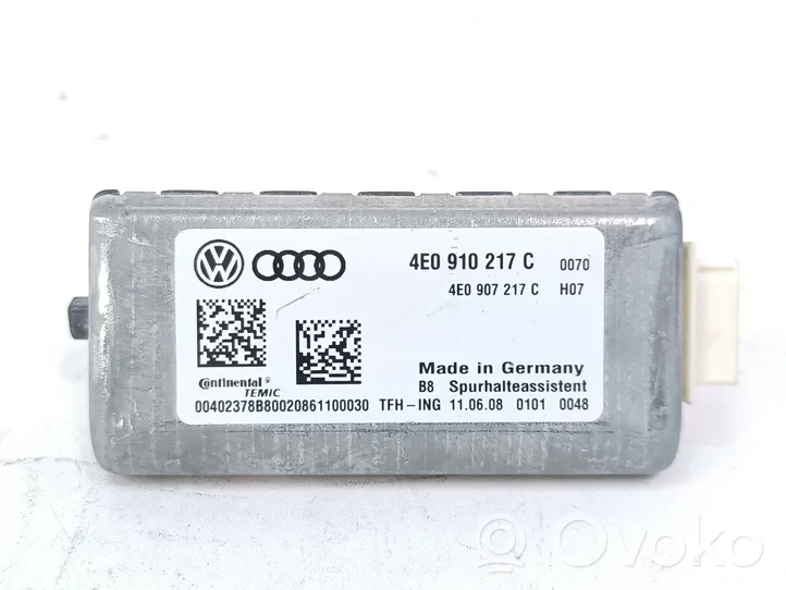 Audi A8 S8 D3 4E Tuulilasin tuulilasikamera 4E0910217C