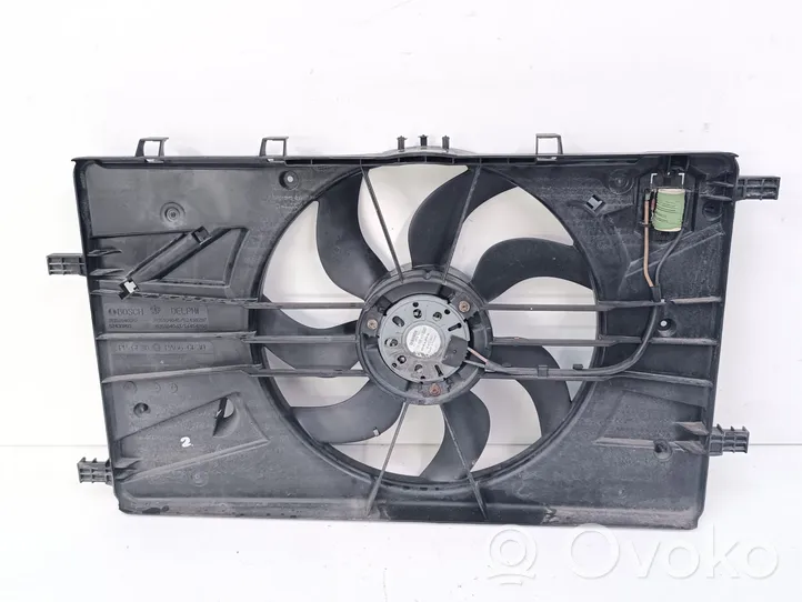 Opel Astra J Radiator cooling fan shroud 13360890