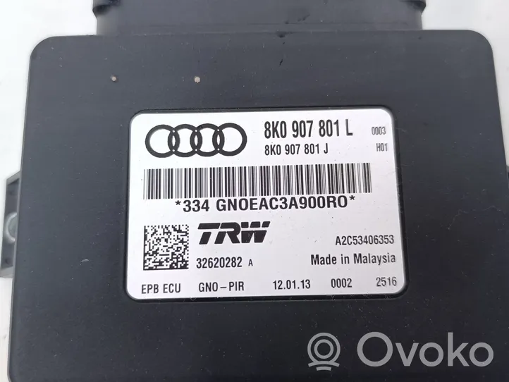 Audi A4 S4 B8 8K Hand brake control module 8K0907801L