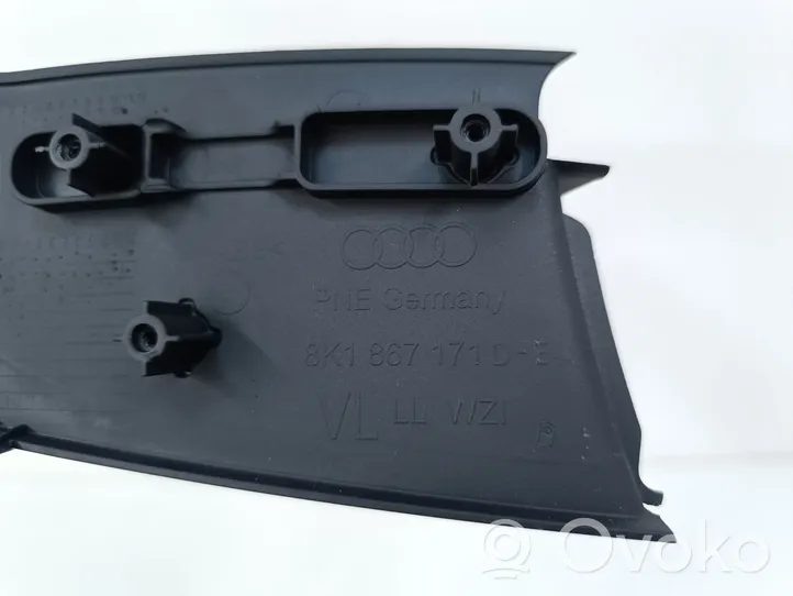 Audi A4 S4 B8 8K Rivestimento pulsantiera finestrino della portiera anteriore 8K1867171D