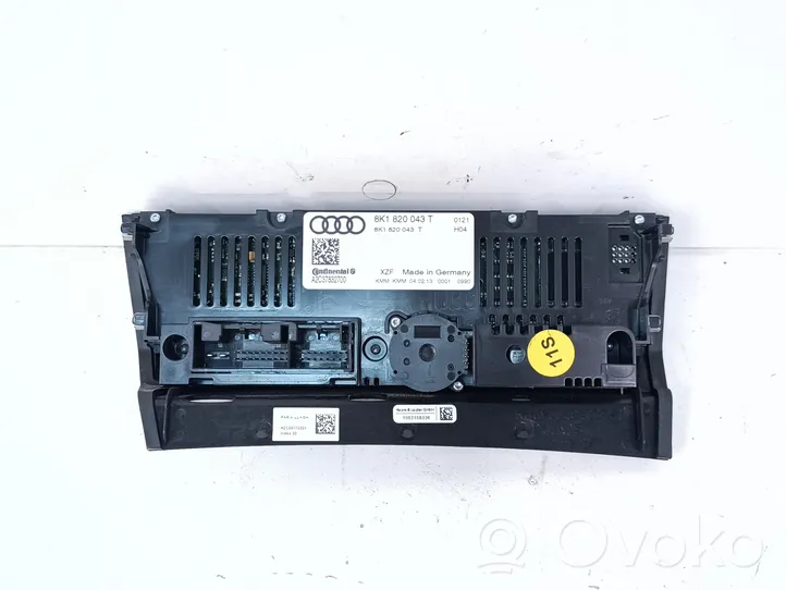 Audi A4 S4 B8 8K Centralina del climatizzatore 8K1820043T