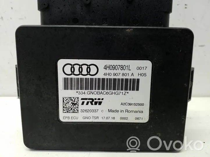 Audi A6 S6 C7 4G Модуль управления ручным тормозом 4H0907801L