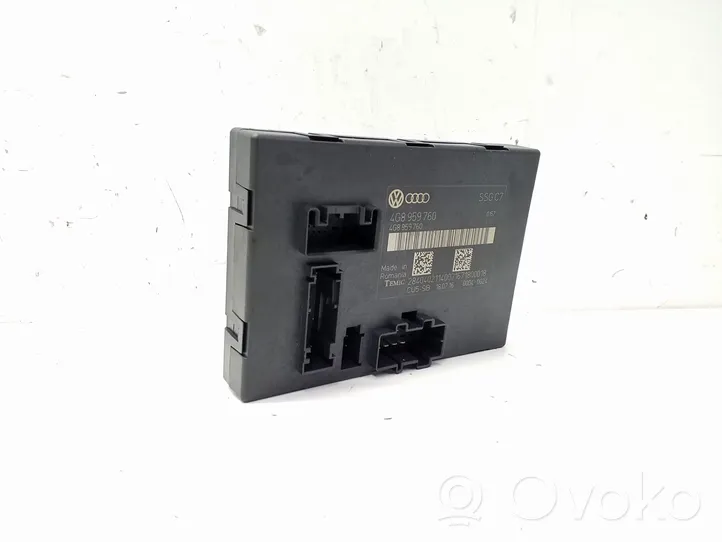 Audi A6 S6 C7 4G Modulo di controllo sedile 4G8959760