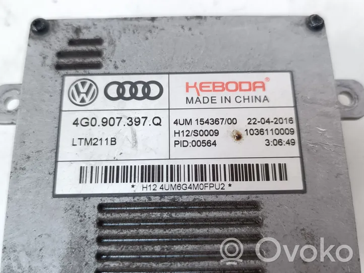 Audi A6 S6 C7 4G Lastre de faros xenón 4G0907397Q