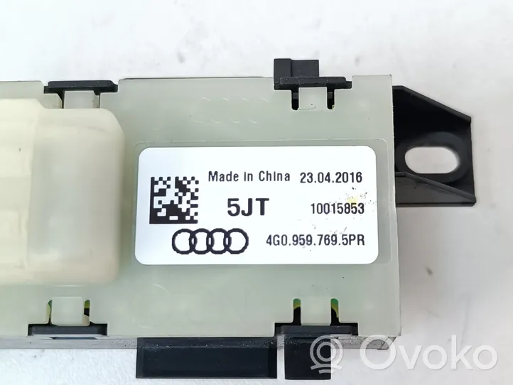 Audi A6 S6 C7 4G Interruttore regolazione sedile 4G0959769