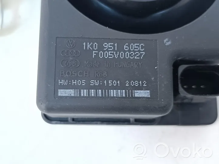 Audi A4 Allroad Alarm system siren 1K0951605C