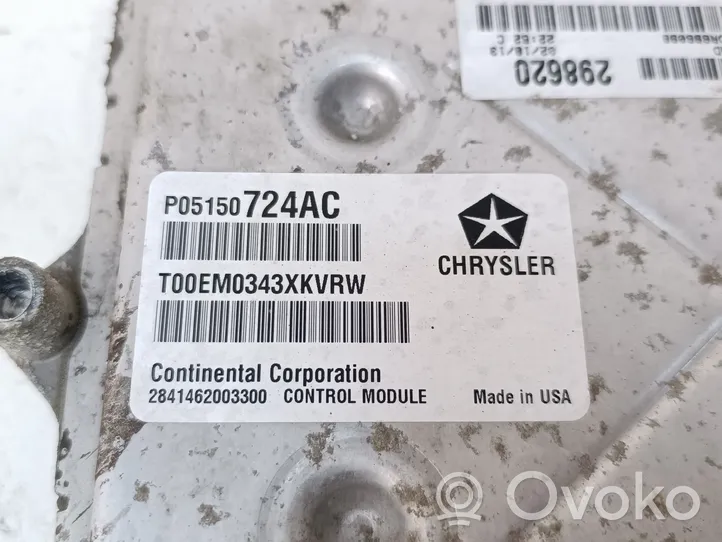 Dodge Grand Caravan Sterownik / Moduł ECU P05150724AC