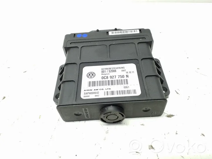 Audi Q7 4L Gearbox control unit/module 0C8927750N