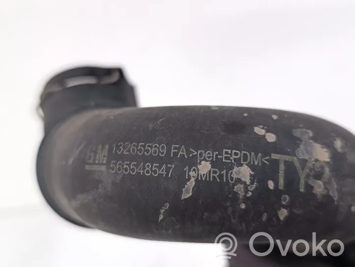 Opel Meriva B Przewód / Wąż chłodnicy 13265569