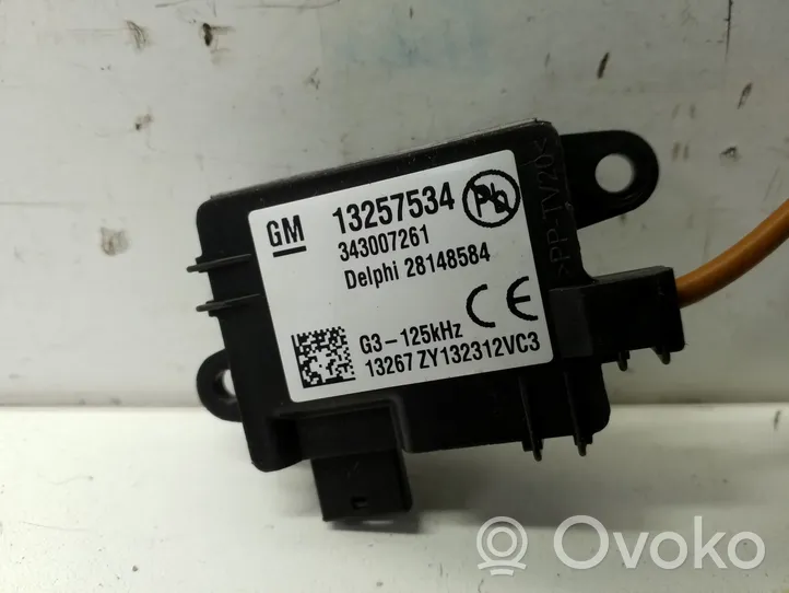 Opel Meriva B Antenne bobine transpondeur 13257534