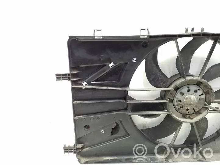 Opel Astra J Convogliatore ventilatore raffreddamento del radiatore 13360890