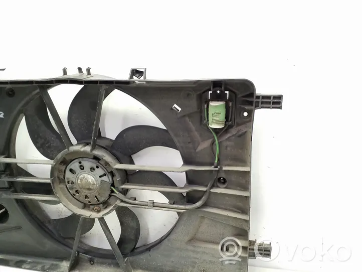 Opel Astra J Radiator cooling fan shroud 13360890
