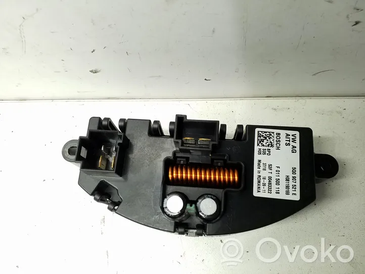 Volkswagen Tiguan Mazā radiatora ventilatora reostats 5Q0907521E