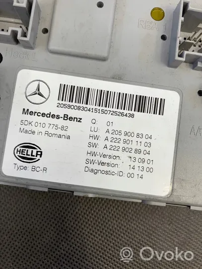 Mercedes-Benz S W222 Jednostka sterowania SAM A2229008304