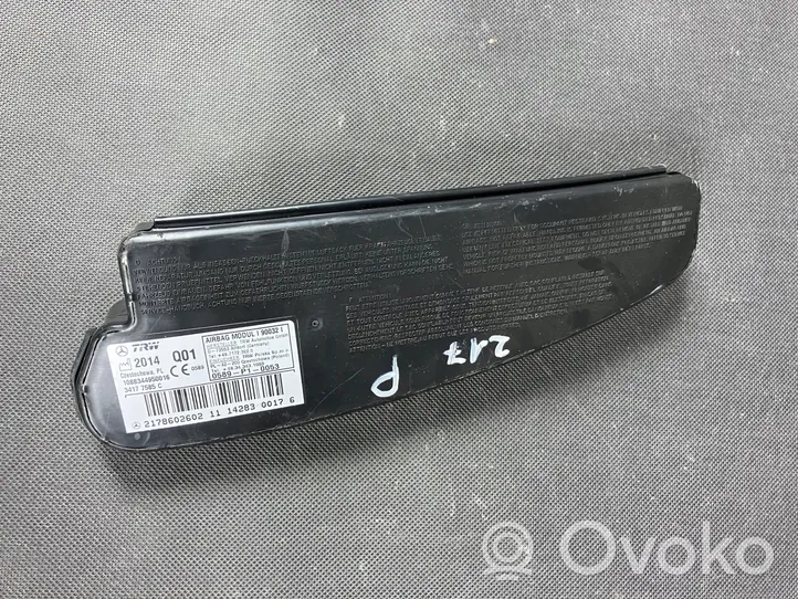 Mercedes-Benz S C217 Airbag sedile A2178602602