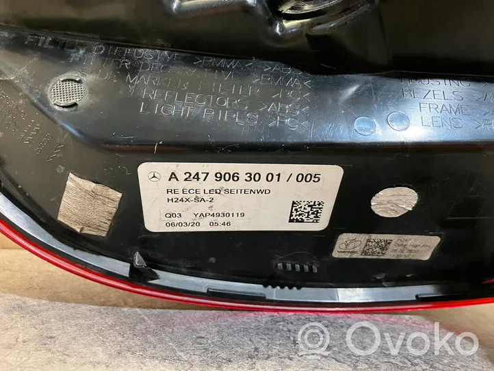 Mercedes-Benz EQA Lampa tylna A2479063001