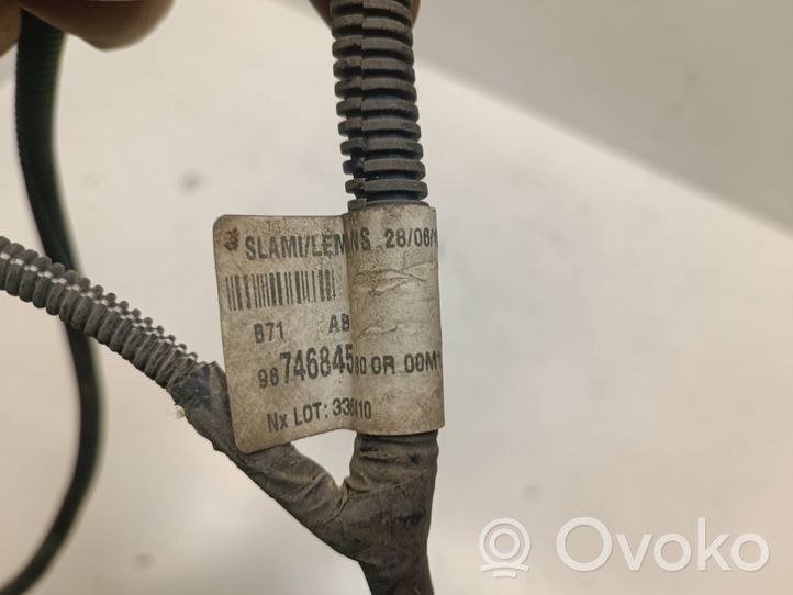 Citroen C4 II Wiązka przewodów czujnika parkowania PDC 9674684580