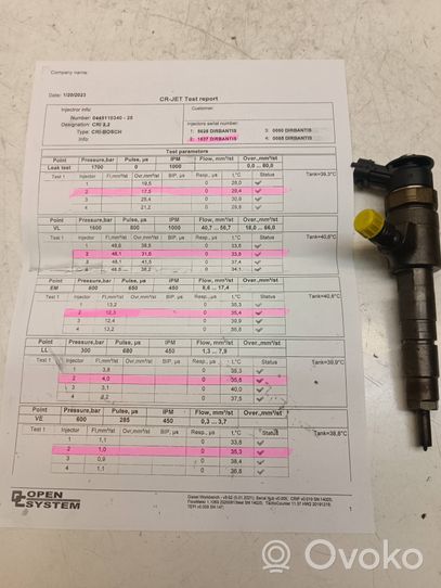 Citroen C4 II Injecteur de carburant 0445110340