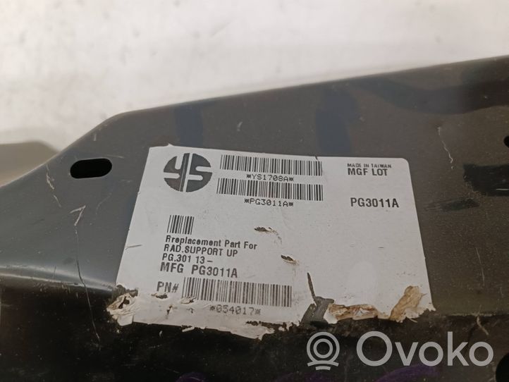 Citroen C-Elysée Ylempi jäähdyttimen ylätuen suojapaneeli PC3011A