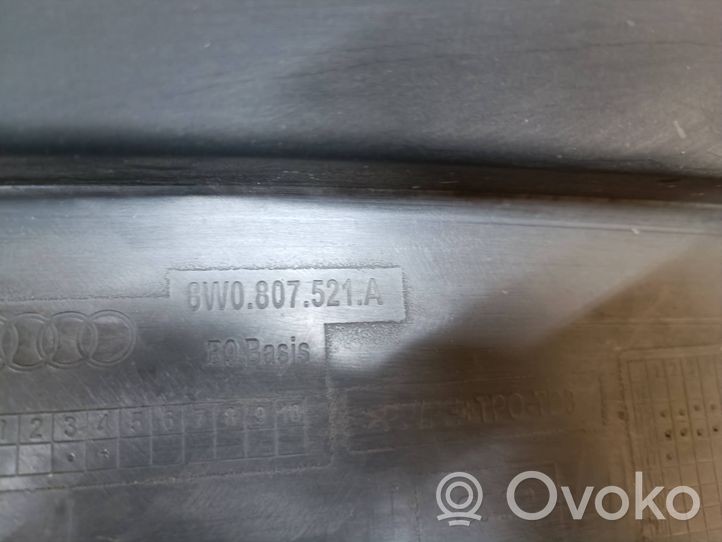 Audi A4 S4 B9 Rear bumper lower part trim 8W0807521A