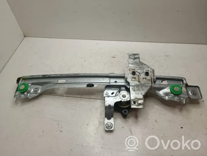 Peugeot 3008 I Rear door window regulator with motor 9682808780