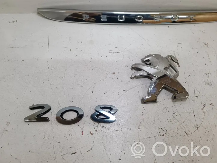 Peugeot 208 Logo/stemma case automobilistiche 96738457VD