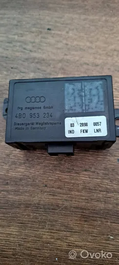 Audi A8 S8 D2 4D Unité de commande dispositif d'immobilisation 4B0953234