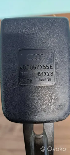 Audi A8 S8 D2 4D Etuistuimen turvavyön solki 4D0857755E