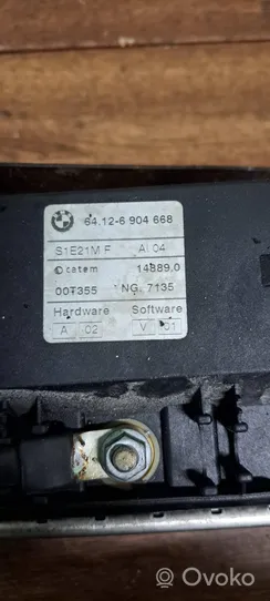 BMW 3 E46 Электрическая система подогрева двигателя (дополнительная) 64126904668