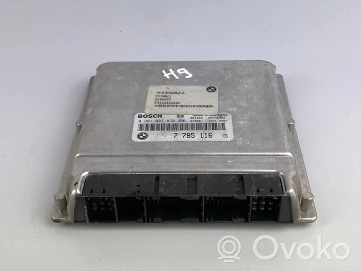 BMW 5 E39 Calculateur moteur ECU 7785116