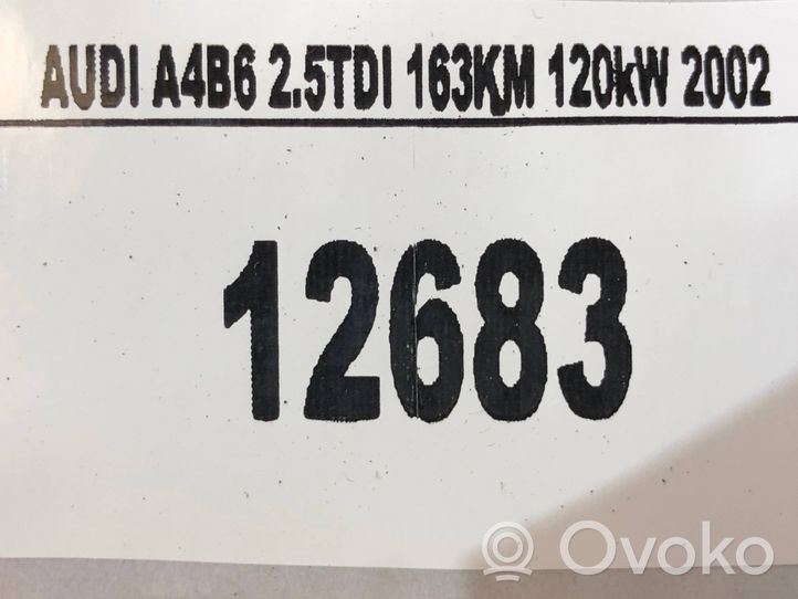 Audi A4 S4 B6 8E 8H Vetro del deflettore posteriore 