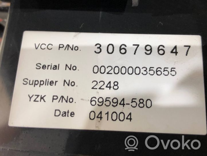 Volvo V50 Keskikonsolin ohjainlaite (käytetyt) 