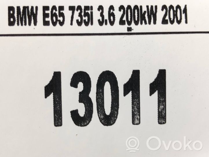 BMW 7 E65 E66 Kit de charnières de porte arrière 