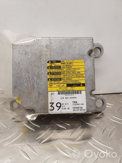 Toyota Yaris Module de contrôle airbag 212986101