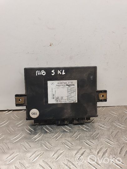 Mercedes-Benz S W220 Keyless (KESSY) go control unit/module A0315453132