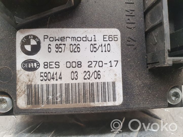 BMW 7 E65 E66 Battery control module 6957026