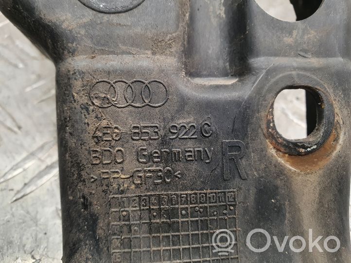 Audi A8 S8 D3 4E Garniture de marche-pieds / jupe latérale 4E0853922C